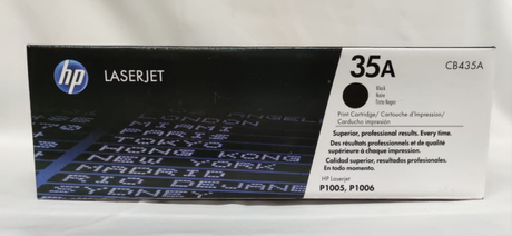 Black 100% Compact Printer HP Toner Cartridges CB435A