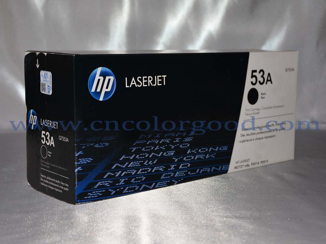 53a Widely Use Laserjet Mfp HP Toner Cartridges Original HP Q7553A