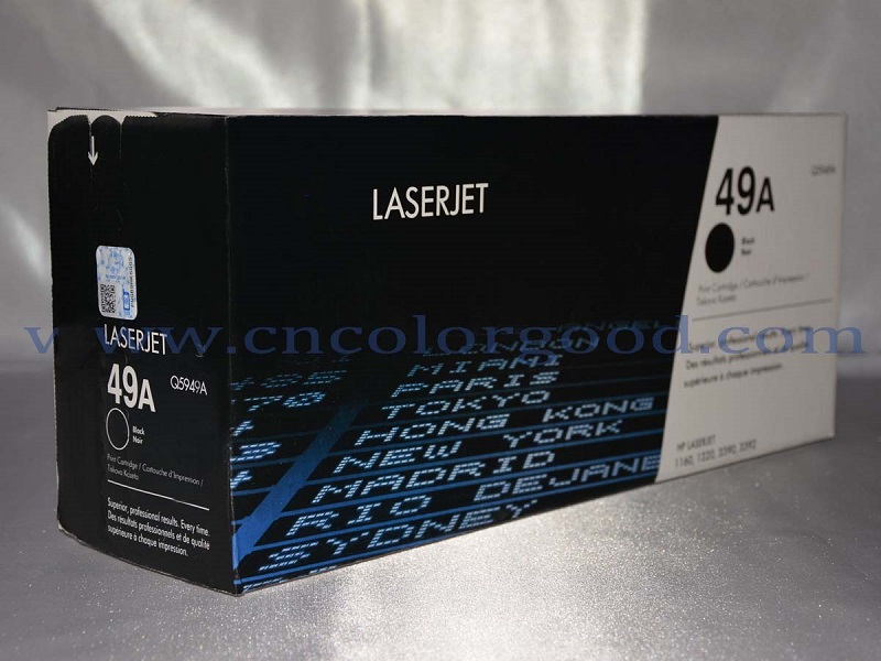 Original 49A/Q5949A Laser Toner Cartridge for Hp laserjet printer HP LaserJet 1160,1320,1320N,3390,3392