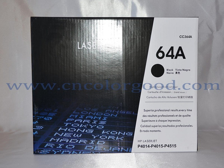 Original CC364A Black Toner Cartridge for HP Printer P4014/P4015