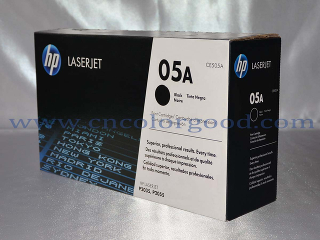 Original CE505A Laser Toner Cartridge for HP Printer with Hologram