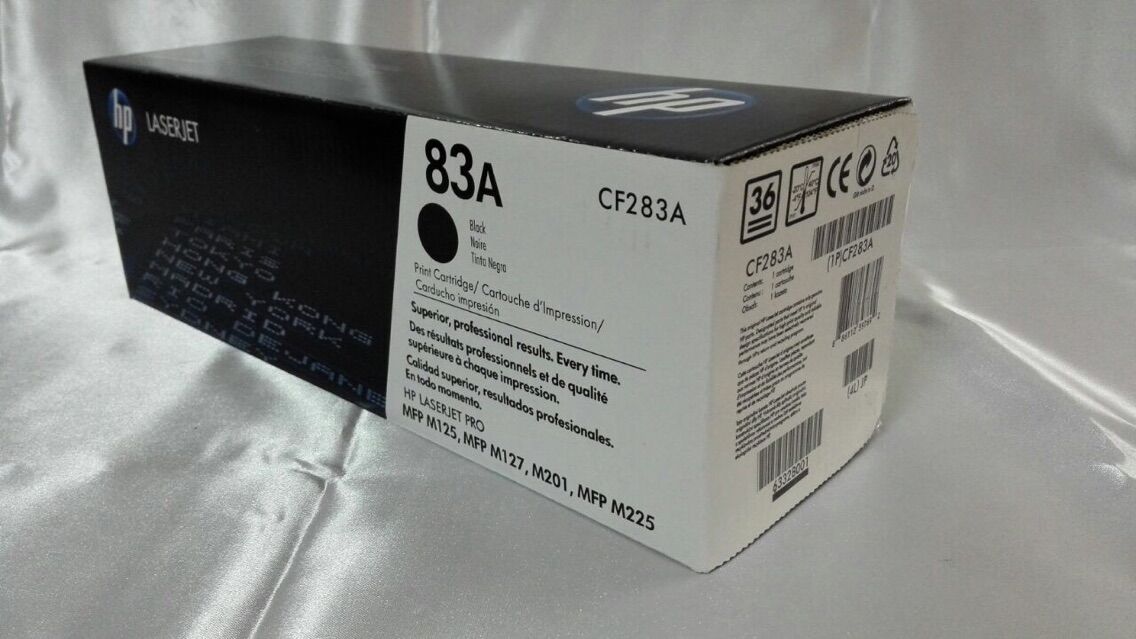 Original CF283A Laser Toner Cartridge for HP Printer with Hologram