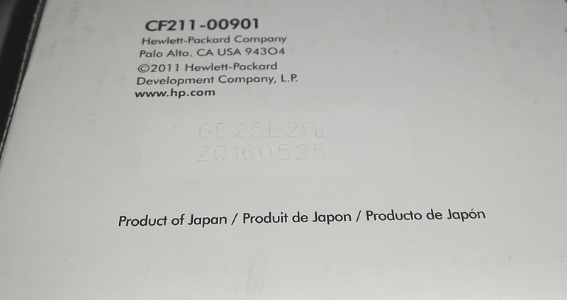 High quality Original Toner Cartridge 131A CF210A/CF211A/CF212A/CF213A for HP Laserjet Printer Pro 200 M251 MFP M276
