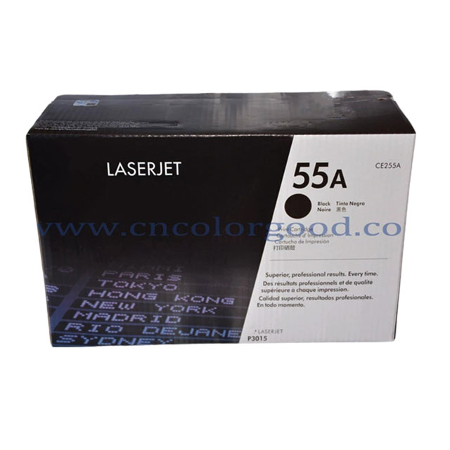 Original Black Ce255A 55X Toner Cartridge for HP Laserjet Printer