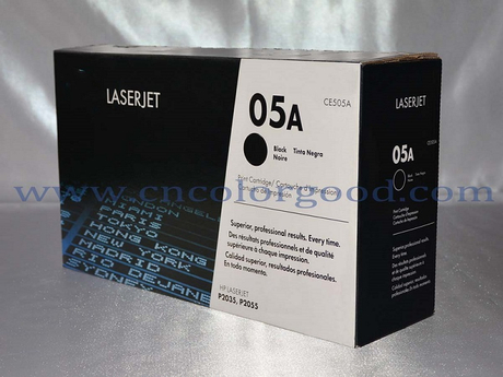 High Quality Original CE505A toner cartridge for HP Original laserjet printer P2035/P2035N/P2055/2055D