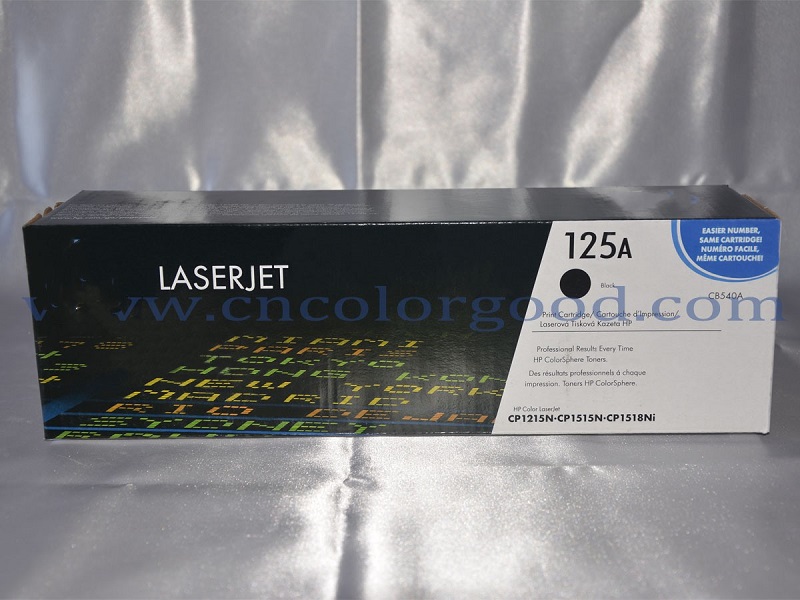 Genuine Color Original Toner Cartridge 125A CB540A/CB541A/CB542A/CB543A for HP laserjet printer 1215/1315/1515/1518