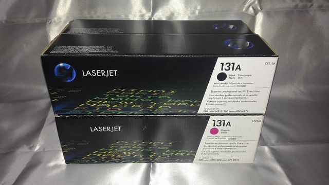 High quality Original Toner Cartridge 131A CF210A/CF211A/CF212A/CF213A for HP Laserjet Printer Pro 200 M251 MFP M276