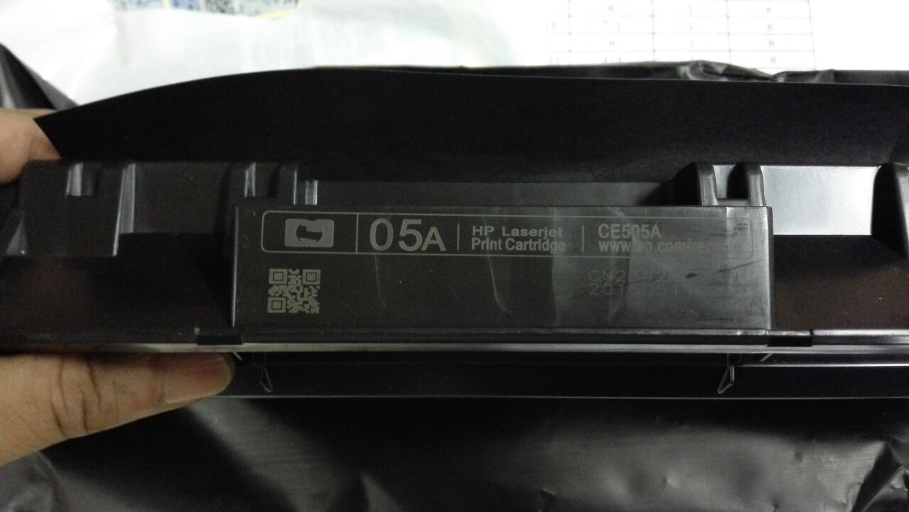 Original CE505A Laser Toner Cartridge for HP Printer with Hologram