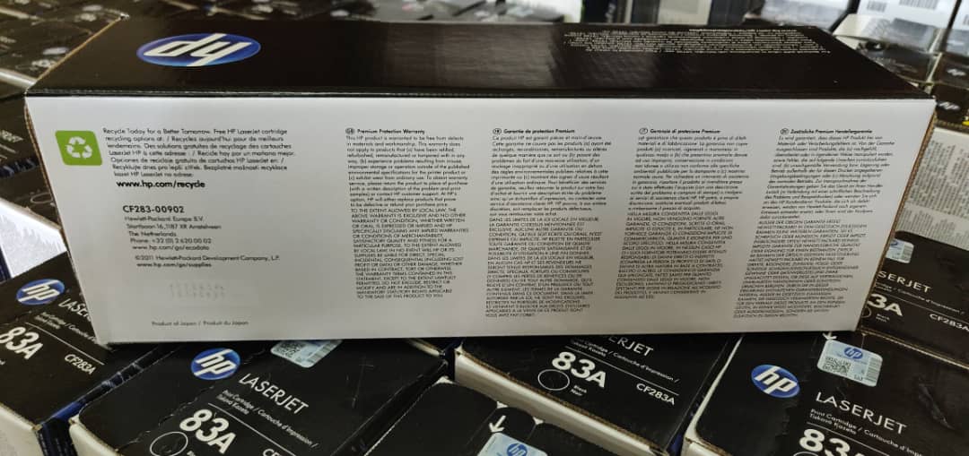 Original CF283A Laser Toner Cartridge for HP Printer with Hologram