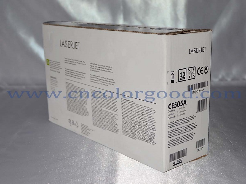 High Quality Original CE505A toner cartridge for HP Original laserjet printer P2035/P2035N/P2055/2055D